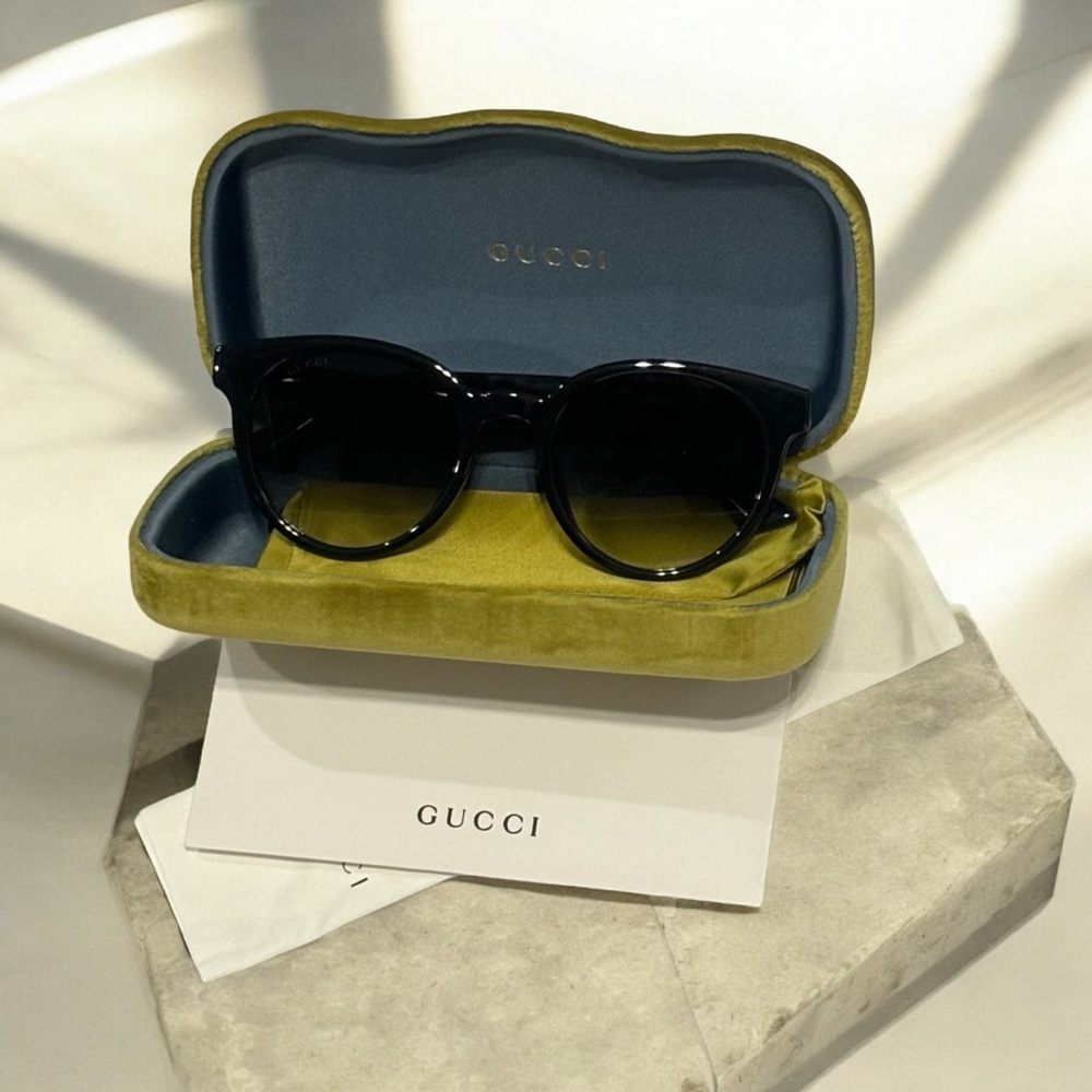 Black Gucci Marmont Cat Eye Sunglasses
